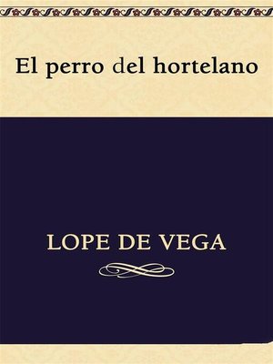cover image of El perro del hortelano